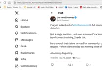 Councillors slammed for failing to mark Charlie Kirk’s killing