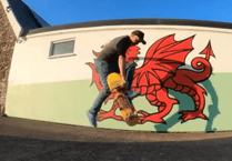 Llangynidr lad celebrates his 50th with something a little different…..