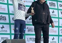 Local legend presents prestigious jersey at Tour of Britain