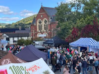 WATCH: A walk around Abergavenny Food Festival
