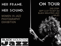 Photo exhibition tour celebrating women in jazz stops in Abergavenny