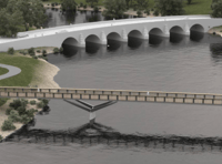 Funding secured for Llanfoist footbridge