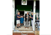 League president cuts tape on Gilwern clubhouse upgrade