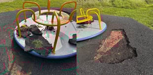 Town council ‘saddened’ as vandals damage children's play area