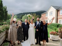 Local couple get married at Abergavenny care home