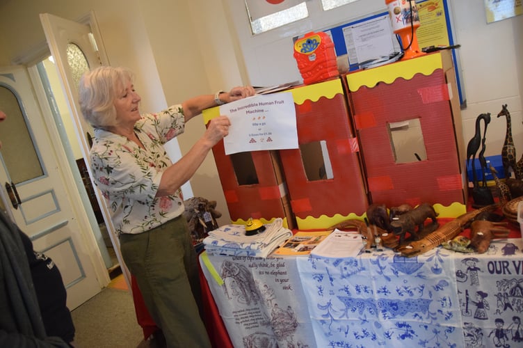 The Health Help International stall at United Reform Church