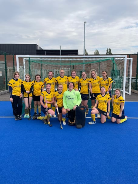 Abergavenny Hockey Club ladies team