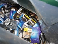 Illegal tobacco and vapes seized in Abergavenny raid