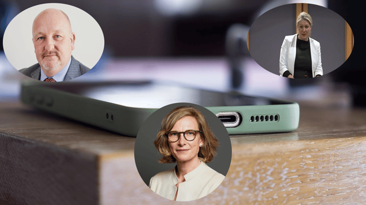 Peter Fox, Catherine Fookes and LAJ on digital ID