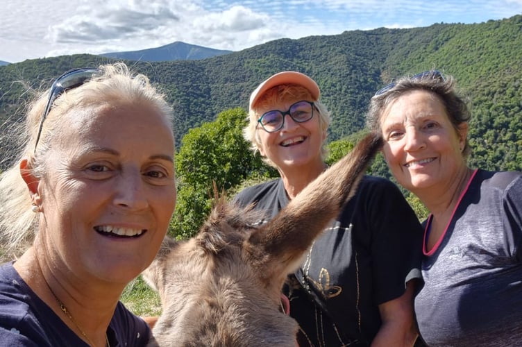 Our companions Virginie, Simone and Chantal