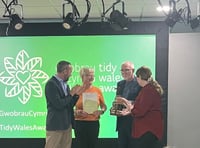 Abergavenny Tidy wins top Tidy Wales Awards
