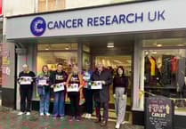 Abergavenny volunteers praised for their dedication to cancer charity