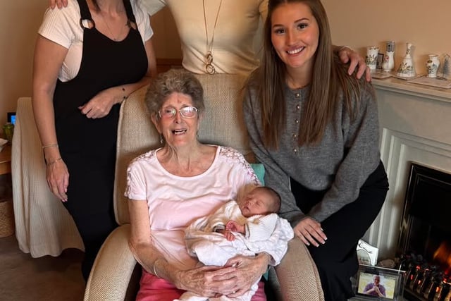 Abergavenny family welcomes fifth generation