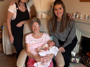 Abergavenny family welcomes fifth generation