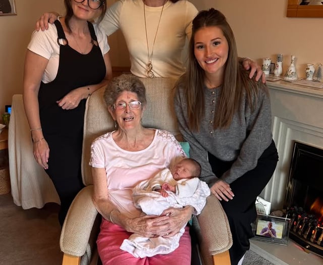 Abergavenny family welcomes fifth generation
