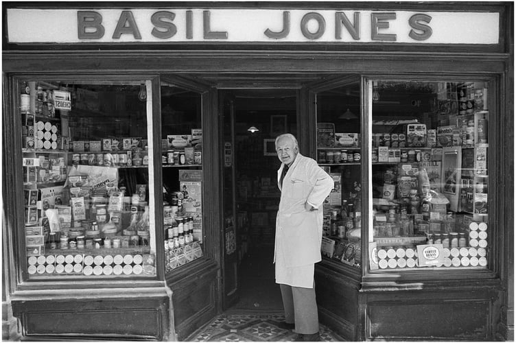Basil Jones and his shop!