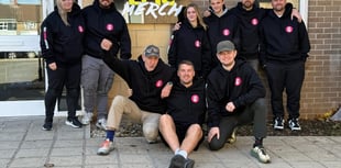 Abergavenny locals take on 'challenge X' for baby loss charity
