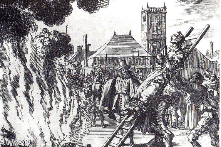 The death of a witch!