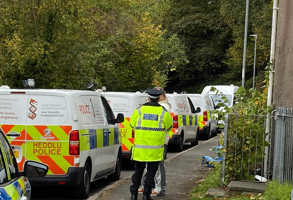 Murder investigation launched in Blaenavon