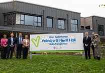 New radiotherapy unit officially opened by Health Secretary in Abergavenny