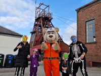A mine full of autumn half term activities at Big Pit