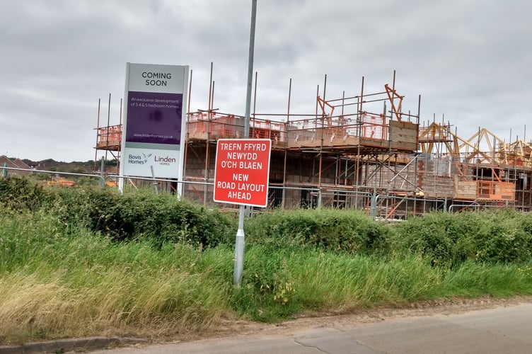 Building site at Vinegar Hill