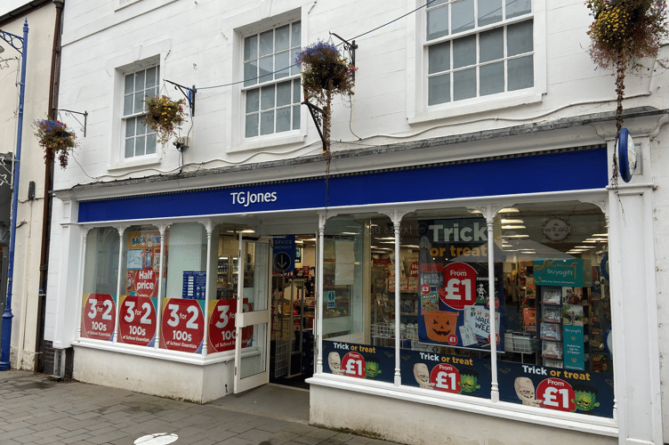 TG Jones Abergavenny (formerly WHSmith)