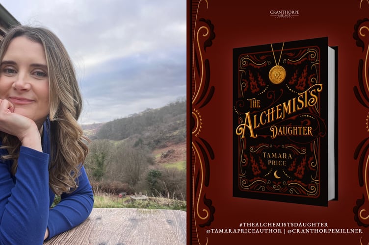 Tamara Price, who runs a book club in Hay-on-Wye, will publish The Alchemist’s Daughter with Cranthorpe Millner Publishers on the 28th October 2025. 