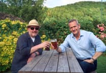 Alexander Armstrong joined by famous comedian at popular Monmouthshire pub