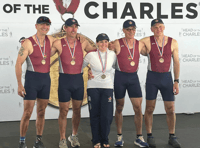 Rowers pull off master-stroke in world's biggest race