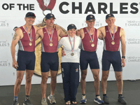Rowers pull off master-stroke in world's biggest race