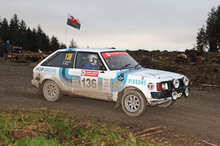Richard Hopkins with Richard Wise are returning to the Roger Albert Clark rally in a new car