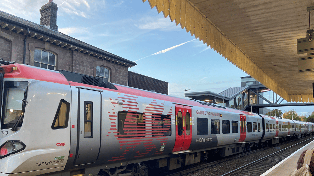 Rail services from Abergavenny cancelled as Storm Goretti looms