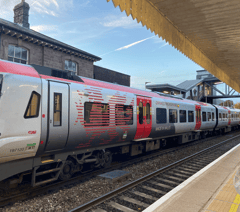 Rail services cancelled at Abergavenny Station due to extreme weather