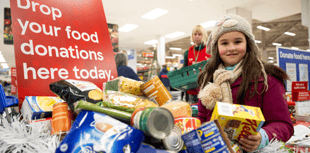 Join Tesco's winter food donation drive