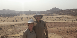 Govilon couple trek Namib Desert for charity