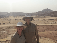 Govilon couple trek Namib Desert for charity