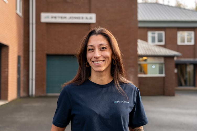 Alicia Lewis, new European Business Development Manager at Peter Jones (Abergavenny)