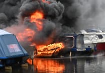 BREAKING: Fire crews tackle boat club blaze