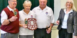 Hosts Usk roll to triples title in county short mat finals