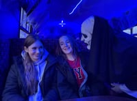 

WATCH: Full steam ahead for the Blaenavon ghost train! 