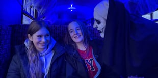 

WATCH: Full steam ahead for the Blaenavon ghost train! 
