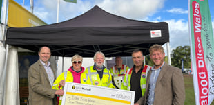 NFU Mutual supports Blood Bikes Wales with £7,899