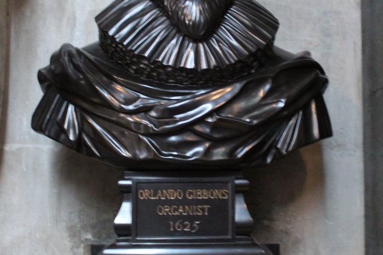 Bust of Orlando Gibbons