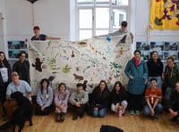 Youth-led river Usk exhibition launches in Newport theatre