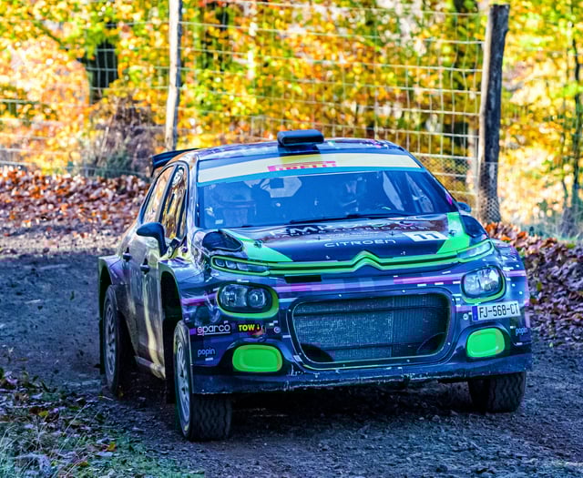 Spooner speeds to fifth in the Wyedean Stages 