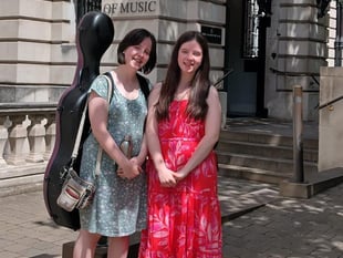 Sisters Erin and Keira Morgan return to Abergavenny Orchestra