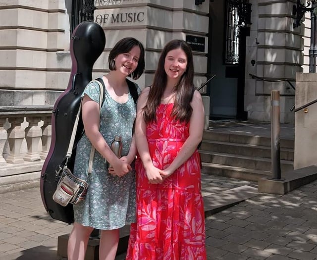 Sisters Erin and Keira Morgan return to Abergavenny Orchestra