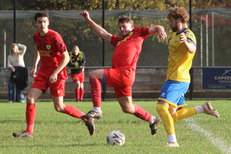 Clydach Wasps came a cropper at Monmouth, but kept a clean sheet in the second half