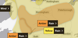 Storm Claudia expected to bring heavy rain and flooding on Friday